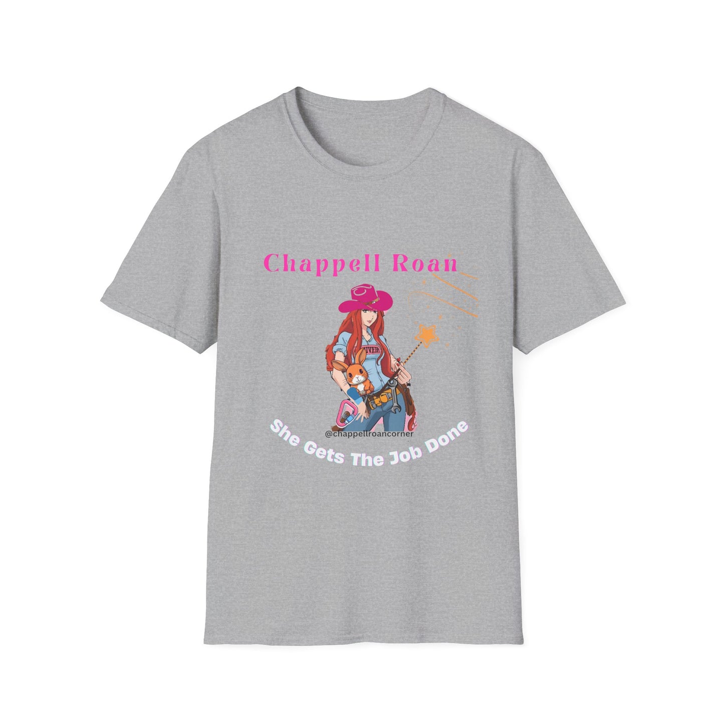 Chappell Roan Graphic Unisex Softstyle T-Shirt – Trendy Country Vibe, Perfect for Music Lovers