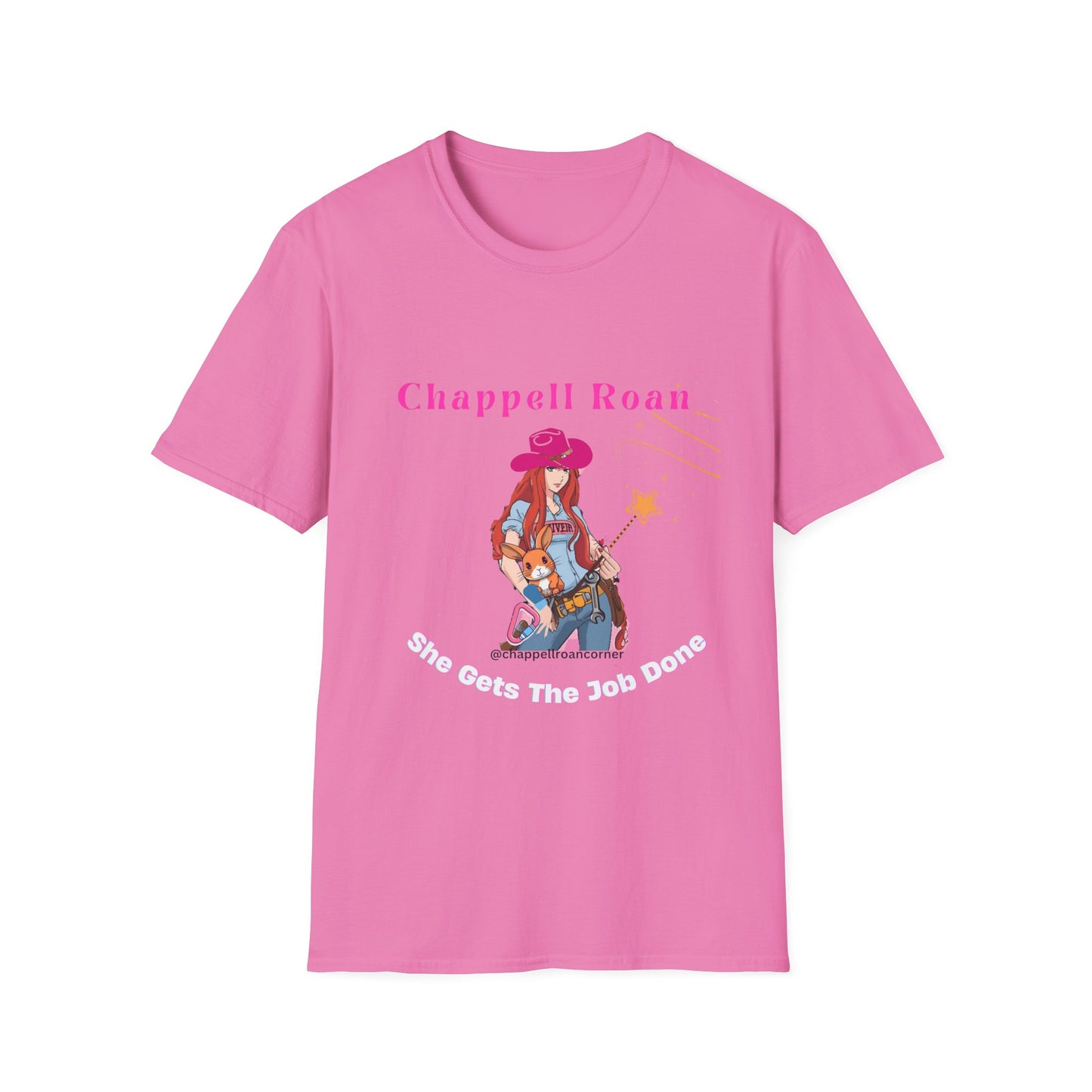 Chappell Roan Graphic Unisex Softstyle T-Shirt – Trendy Country Vibe, Perfect for Music Lovers