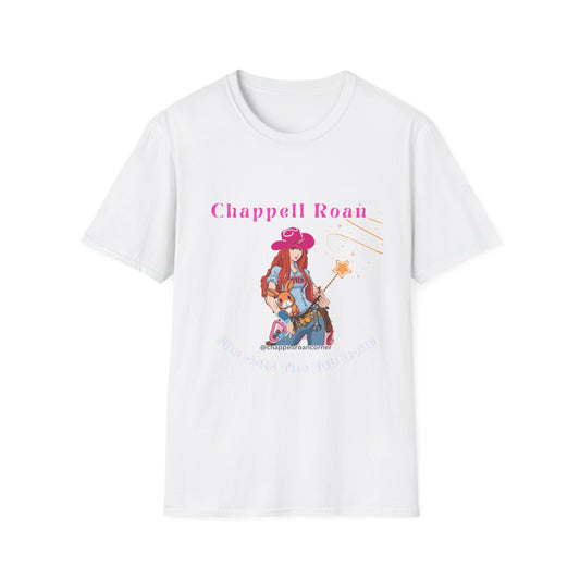 Chappell Roan Graphic Unisex Softstyle T-Shirt – Trendy Country Vibe, Perfect for Music Lovers