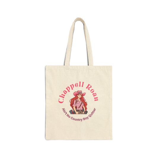 Empowering Cotton Canvas Tote Bag - "She Gets The Job Done" - Perfect for Everyday Use and Gifting